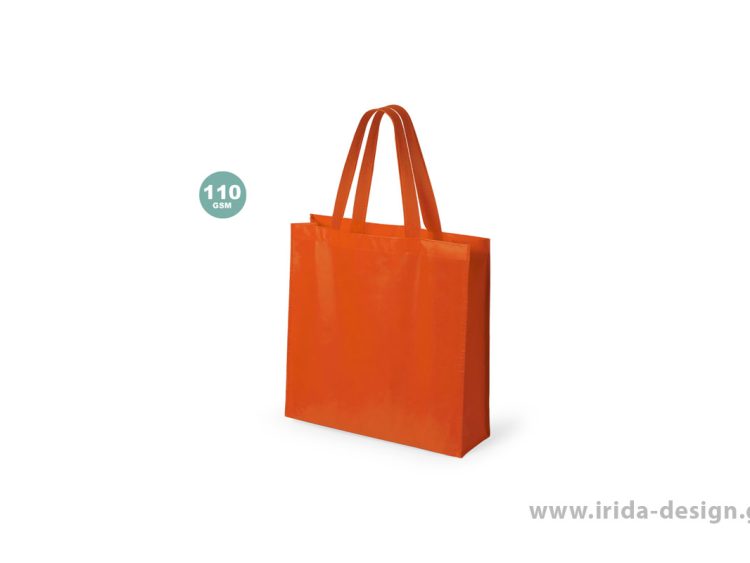 Τσάντα Non-Woven πλαστικοποιημένη Τετράγωνη
