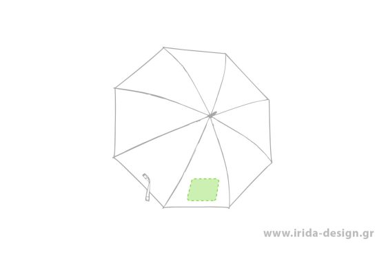 Ομπρέλα 8 φύλλων Διαμέτρου 105cm