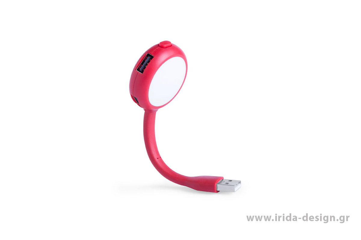 Λάμπα LED με Θύρες USB