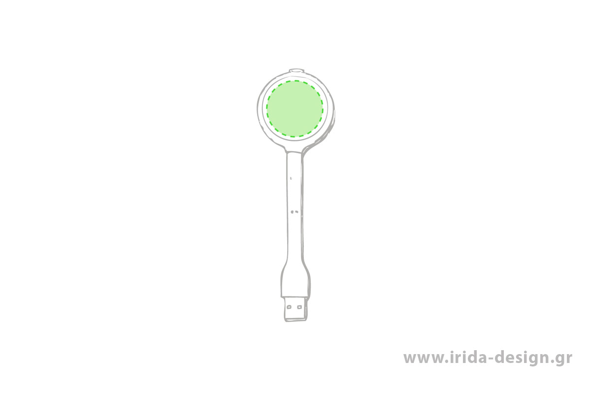 Λάμπα LED με Θύρες USB