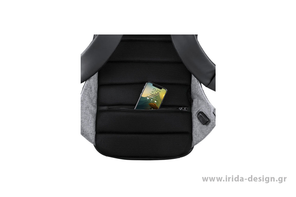 Backpack Αδιάβροχο με Θύρα Φόρτισης USB