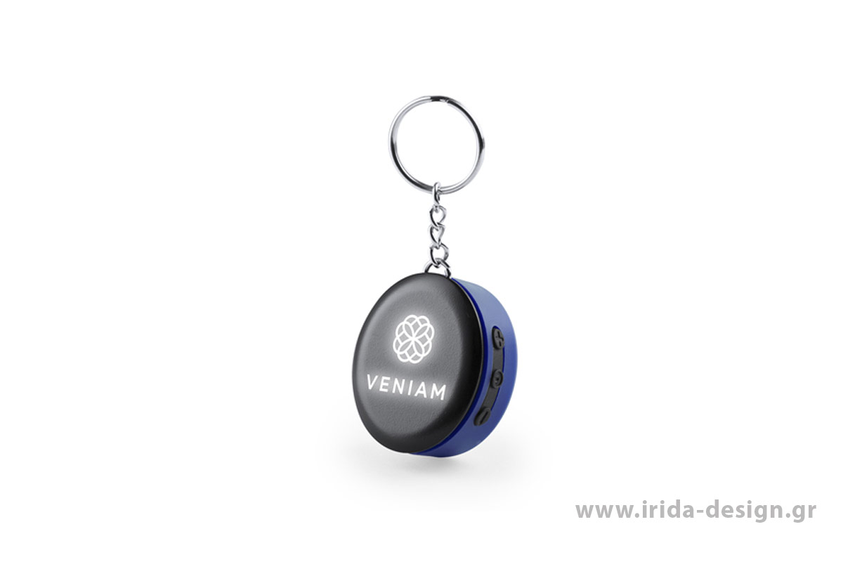 Μπρελόκ Ηχείο Bluetooth με Led