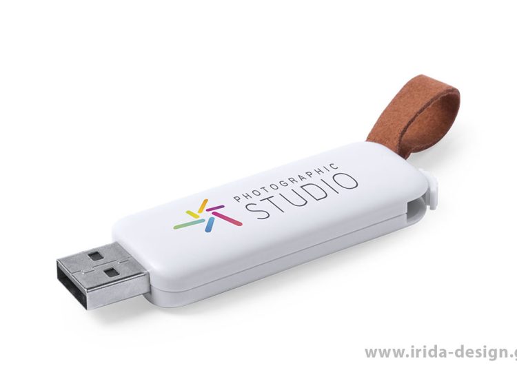 USB Flash 16GB σε Λευκό Σχέδιο
