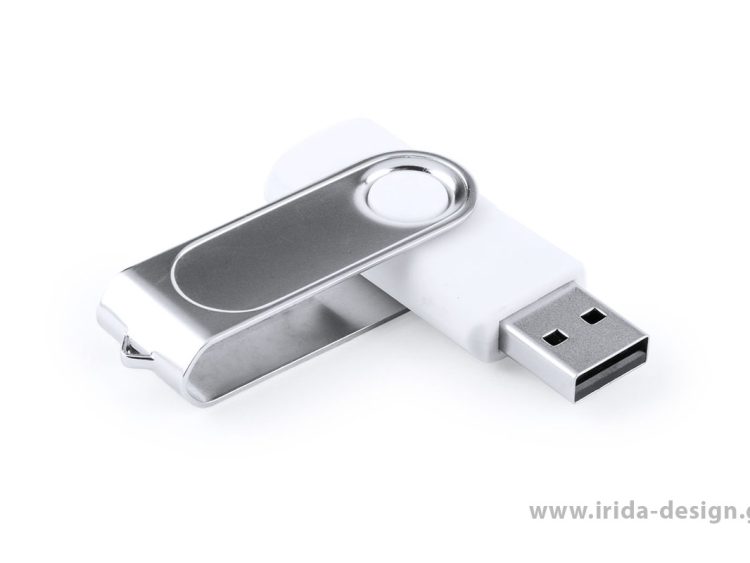USB Flash 16GB σε Λευκό Χρώμα