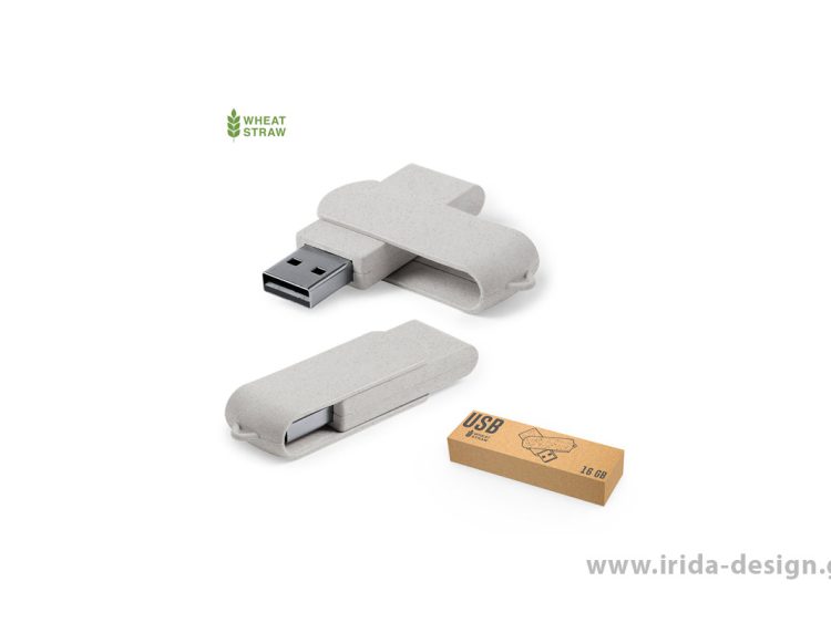 USB Flash 16GB σε Οικολογικό Κουτί