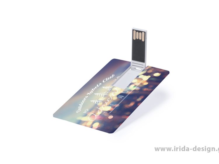 Κάρτα USB 16GB σε Θήκη από Δερματίνη