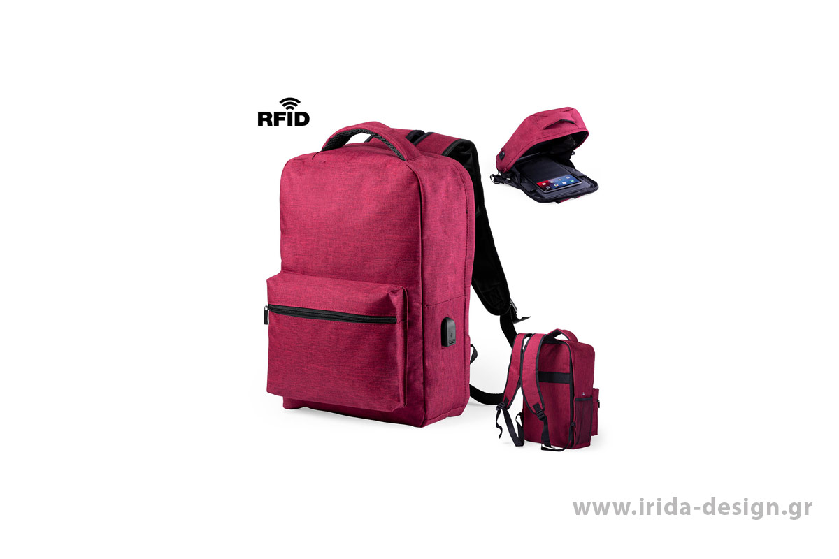 Backpack Αντικλεπτικό με Έξοδο USB
