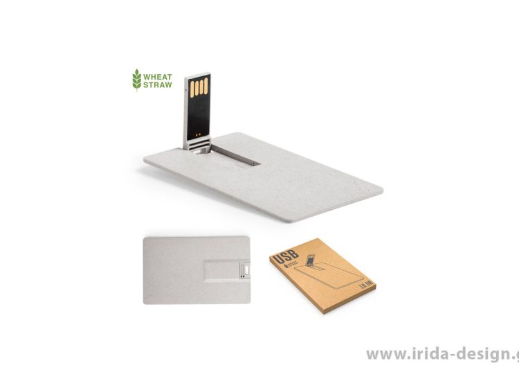 Κάρτα USB Flash 16GB σε Οικολογικό Κουτί