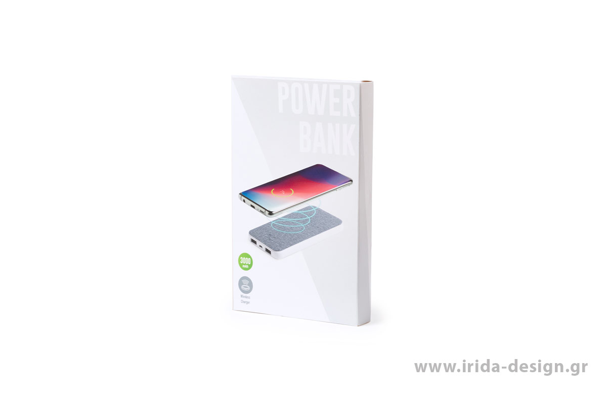 Power Bank 3000mAh για Ασύρματη Φόρτιση