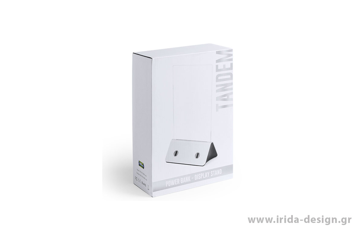 Stand Εντύπων με Power Bank 10.000mAh