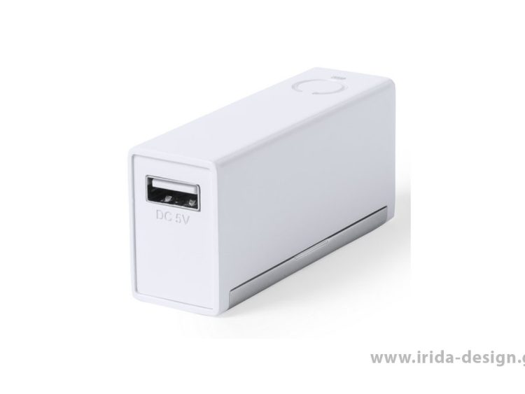Power Bank 2200mAh Τετράπλευρο