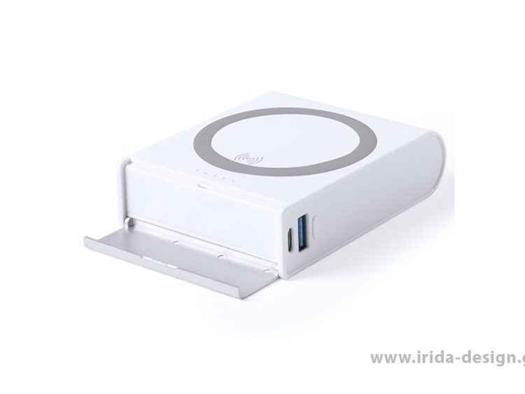 Powerbank 8000mAh Ασύρματης Φόρτισης