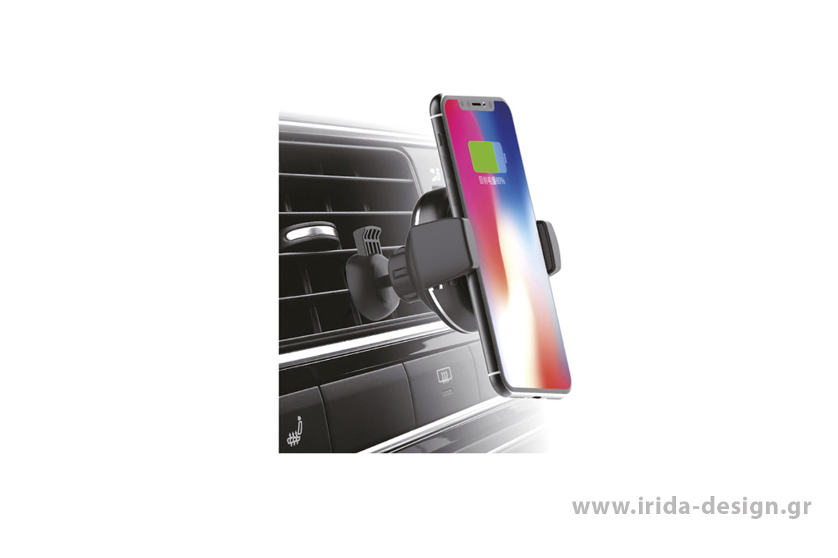Βάση Smartphone Ασύρματoς Φορτιστής Αυτοκινήτου