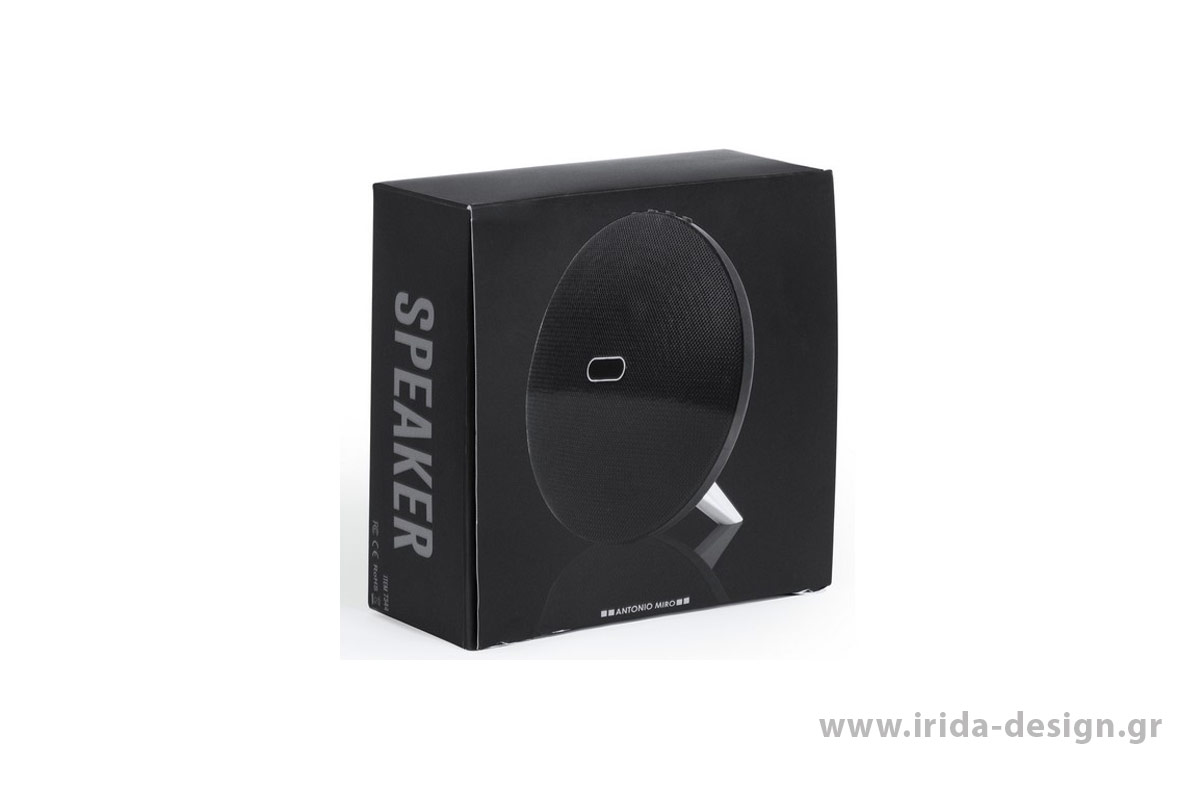 Επιτραπέζιο Ηχείο Bluetooth Μαύρο