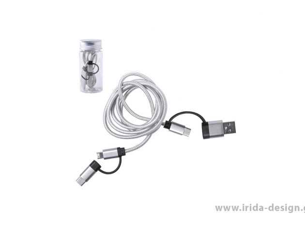Καλώδιο Φόρτισης micro USB/Lightning και Type C