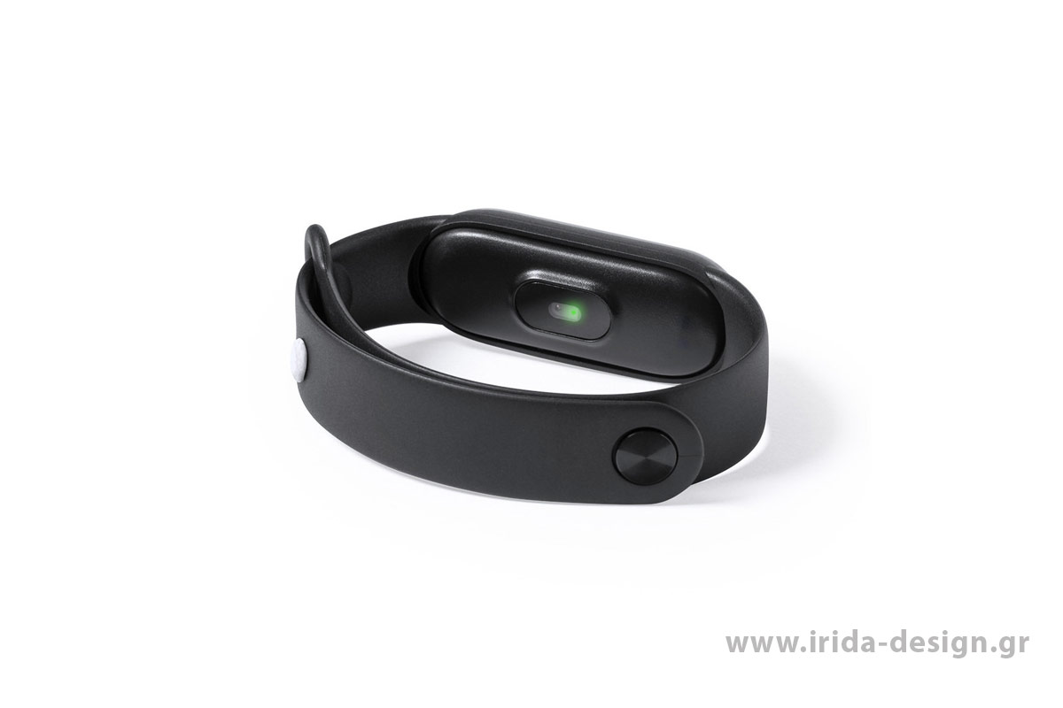 Smart Bracelet με Ενδείξεις Υγείας και Θερμόμετρο
