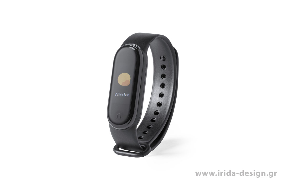 Smart Bracelet με Ενδείξεις Υγείας και Θερμόμετρο