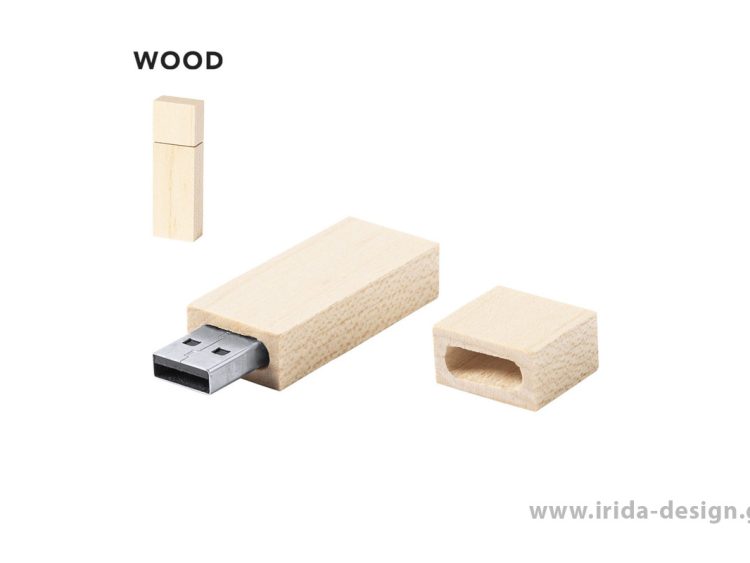 USB Flash Stick 16GB από Ξύλο