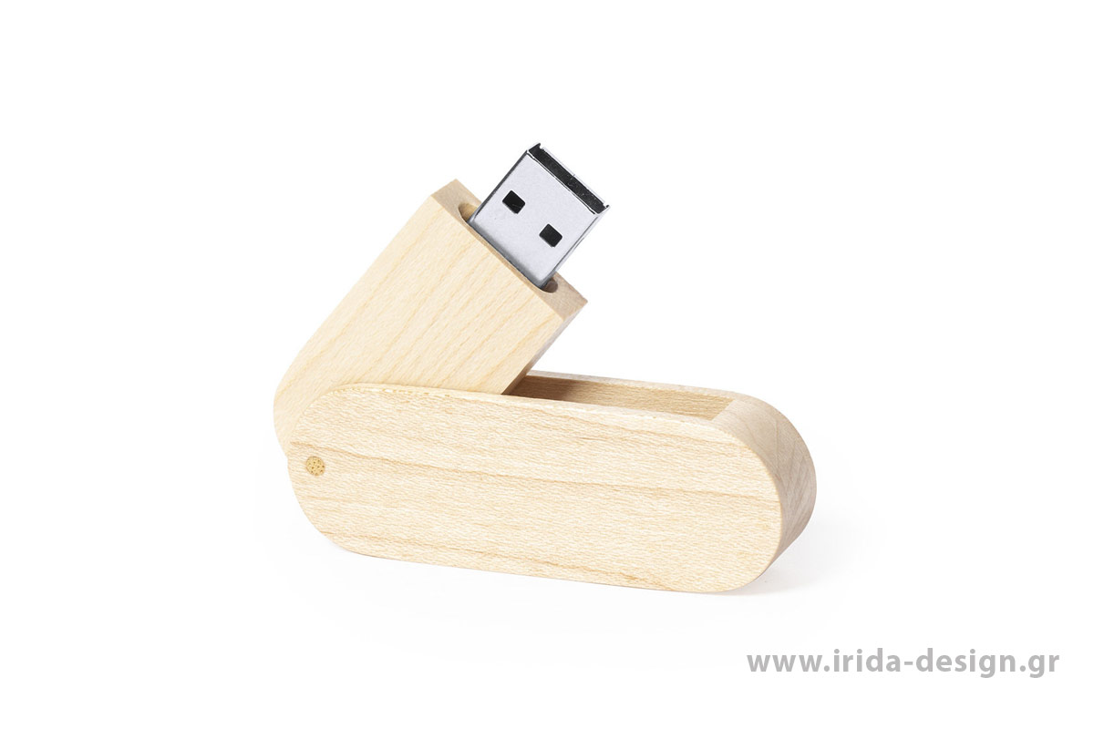 USB Stick 16GB από Ξύλο