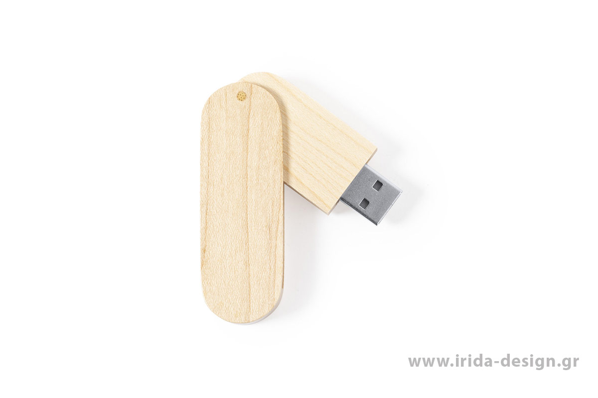 USB Stick 16GB από Ξύλο