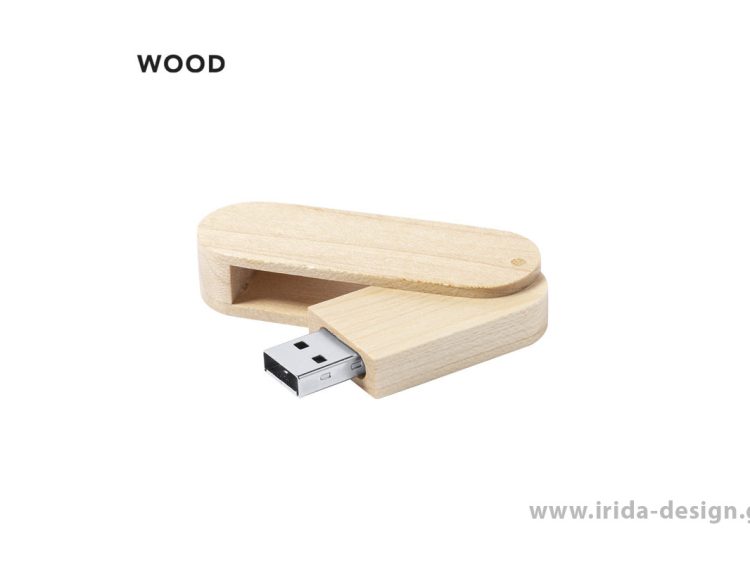 USB Stick 16GB από Ξύλο