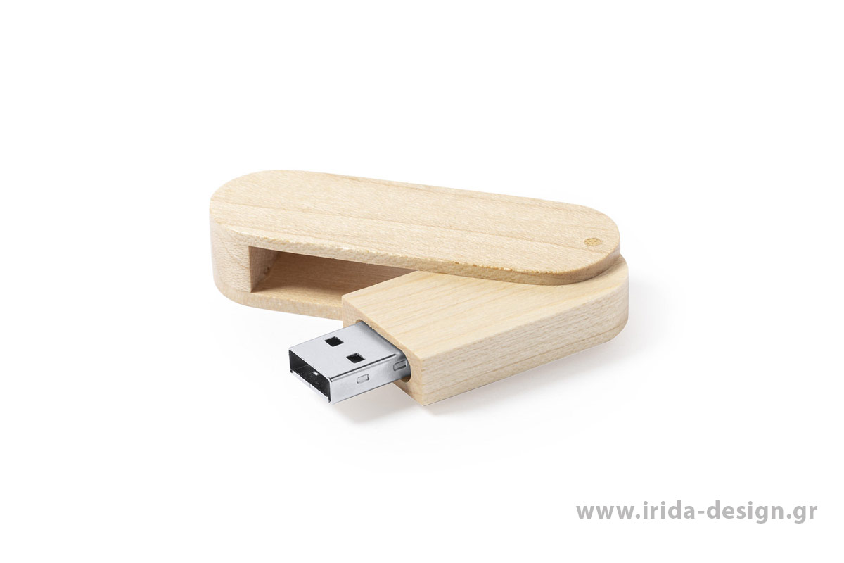 USB Stick 16GB από Ξύλο