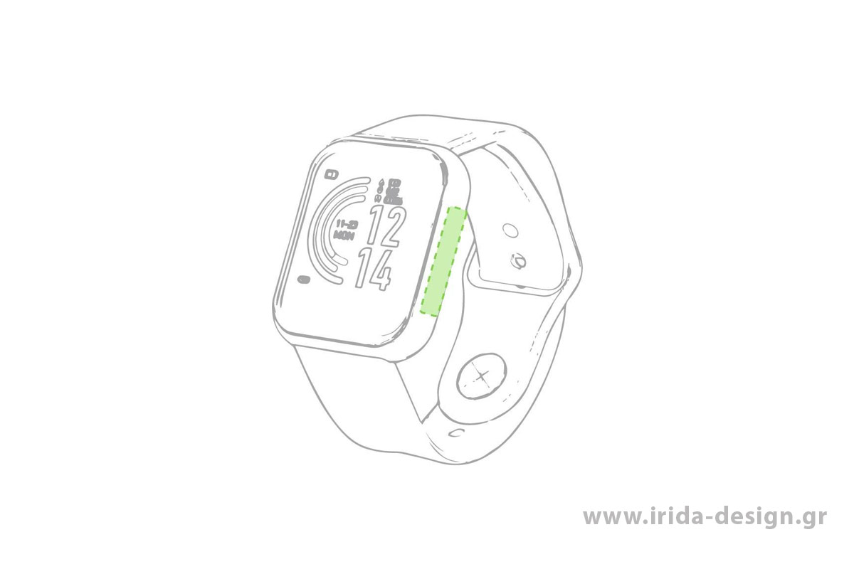 Smart Watch Bluetooth με Μετρήσεις Υγείας