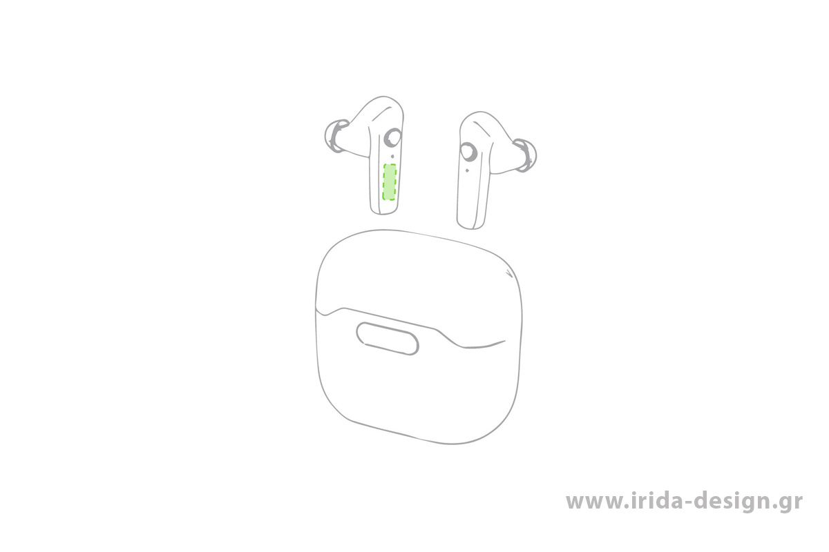 Ακουστικά Ψείρες Bluetooth 5.0 με Θήκη Φόρτισης Αποστειρωτή UV-C