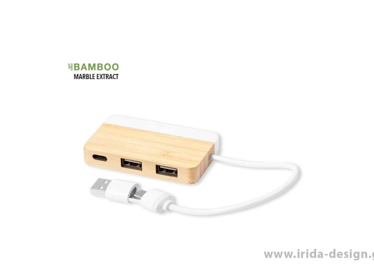 USB Hub 2.0 3 Θέσεων Type-C και USB