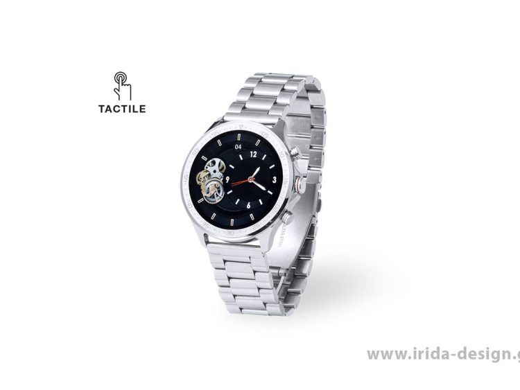 Smartwatch Υγείας με Παλμογράφο, Μέτρηση Πίεσης, Οξυγόνου και Ένδειξη Καιρού