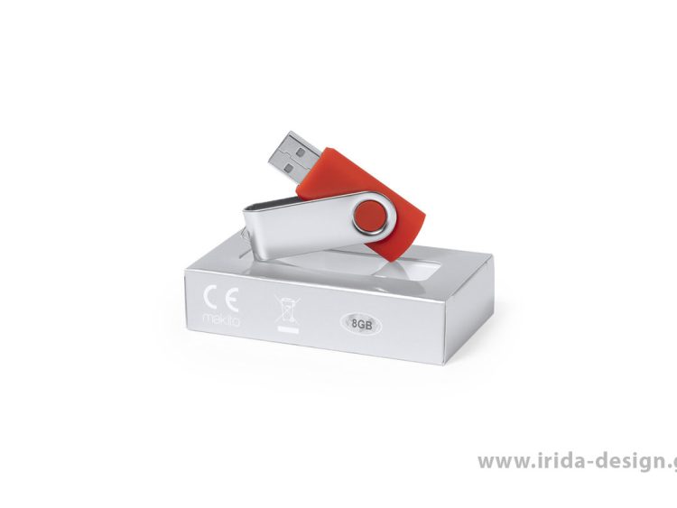 USB Memory Stick 8GB σε 4 Χρώματα