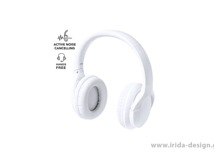 Ασύρματα Headphones Bluetooth Αναδιπλούμενα με Μείωση Εξωτερικού Θορύβου ANC