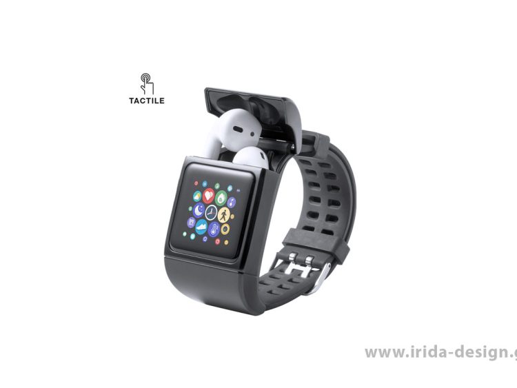 Smartwatch με Ενσωματωμένα Ακουστικά Ψείρες