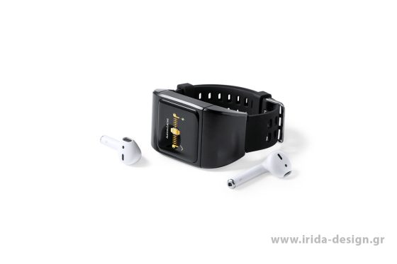 Smartwatch με Ενσωματωμένα Ακουστικά Ψείρες