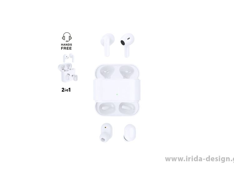 Σετ 2 Ζευγάρια Ασύρματα Ακουστικά Bluetooth 5.0 In-ear