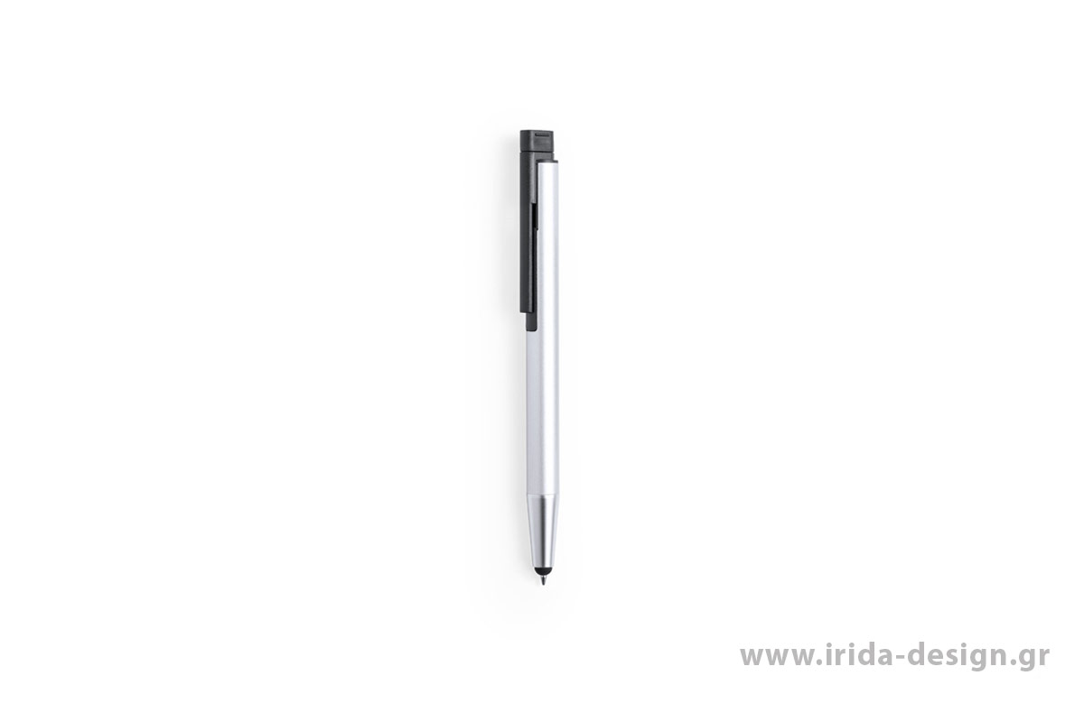 Μεταλλικό Στυλό Ballpoint Αφής με Memory Stick 16GB σε Ασημί Χρώμα
