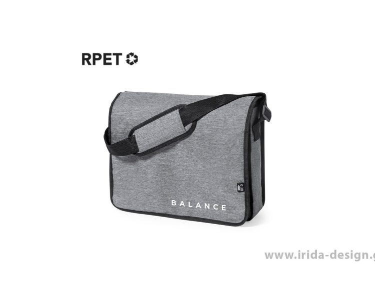 Τσάντα Ώμου RPET με Κούμπωμα Velcro