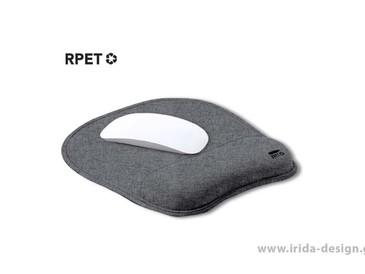 Οικολογικό Mousepad RPET με Μαξιλαράκι Στήριγμα Καρπού