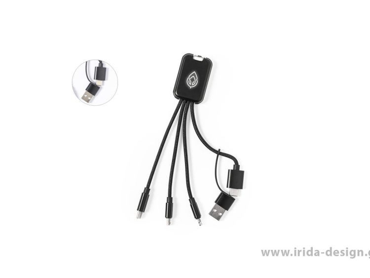 Καλώδιο Φόρτισης Type-C USB και Lightning με Λαμπάκι LED