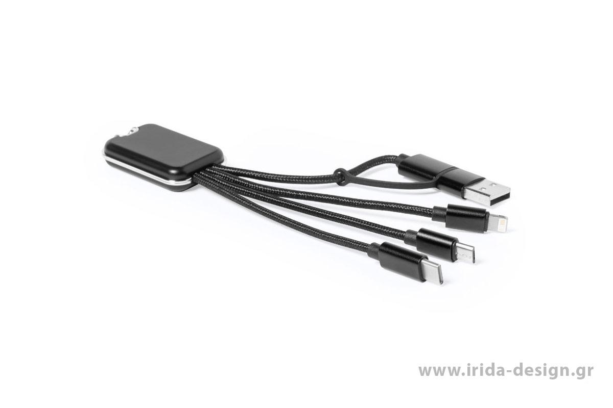 Καλώδιο Φόρτισης Type-C USB και Lightning με Λαμπάκι LED