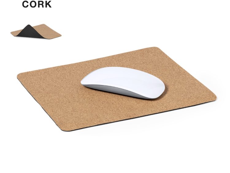 Mousepad Φελλού 22x18cm με Αντιολισθητική Βάση