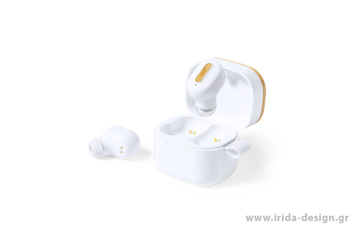Ακουστικά Ψείρες Ασύρματα Bluetooth Handsfree από Μπαμπού (Limited Edition)
