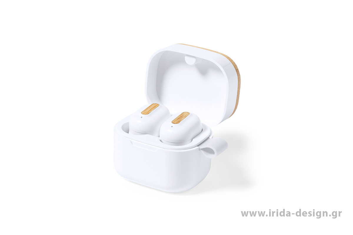 Ακουστικά Ψείρες Ασύρματα Bluetooth Handsfree από Μπαμπού (Limited Edition)