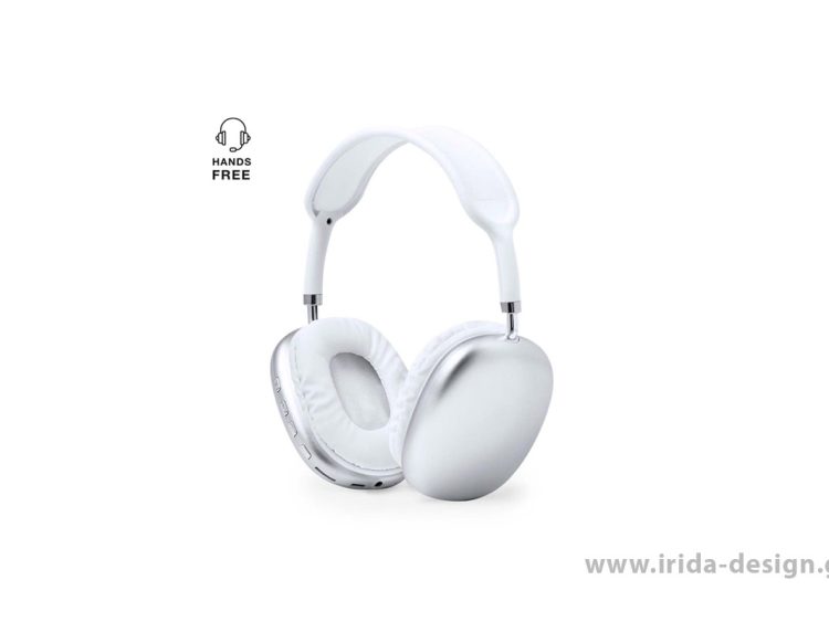 Ασύρματα Ακουστικά On-Ear Handsfree Λευκά