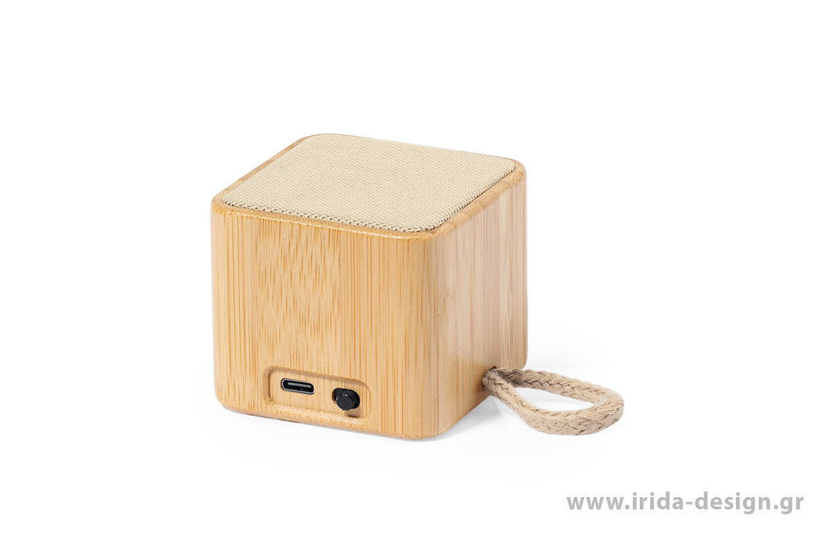 Ασύρματο Ηχείο Bluetooth 3W από Bamboo/Βαμβάκι