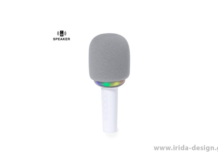 Ασύρματο Μικρόφωνο Bluetooth με Ενσωματωμένο Ηχείο