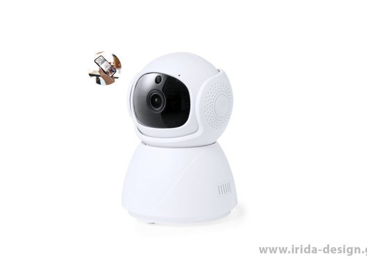 Έξυπνη Κάμερα Ασφαλείας HD 360° με WiFi Τηλεχειριστήριο Βίντεο