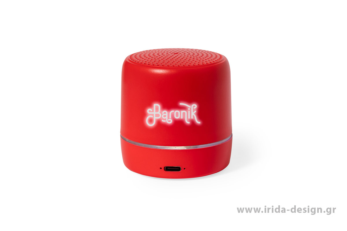 Ασύρματο Ηχείο 3W Bluetooth 5.0 Handsfree με Εσωτερικό Φωτισμό
