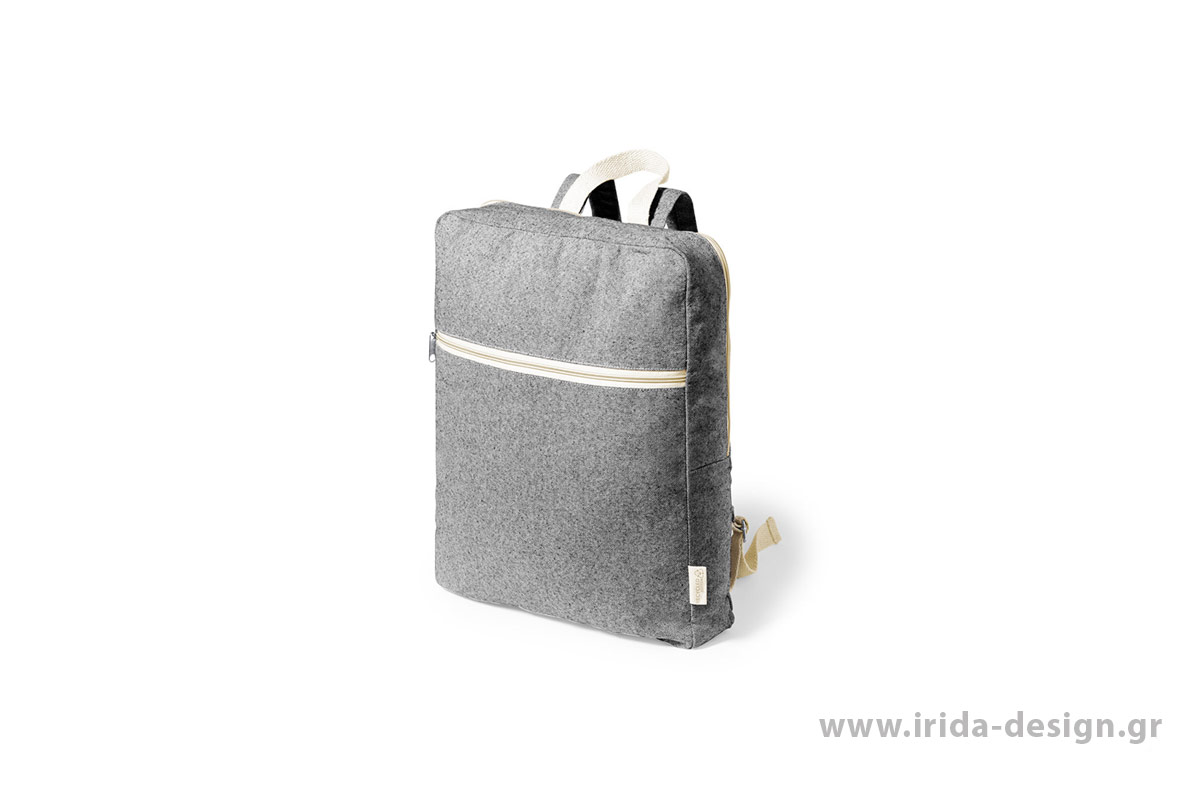 Backpack από 100% Ανακυκλωμένο Βαμβάκι σε Παστέλ Χρώματα