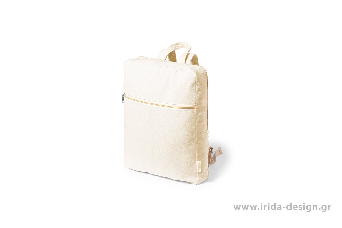 Backpack από 100% Ανακυκλωμένο Βαμβάκι σε Παστέλ Χρώματα